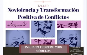 Taller Noviolencia y Transformación Positiva de Conflictos