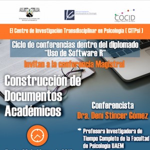Conferencia Magistral: Construcción de Documentos Académicos