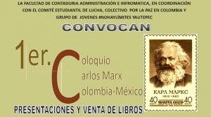 1er. Coloquio Carlos Marx, Colombia-México