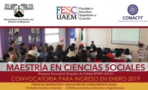 Maestría en Ciencias Sociales 2019