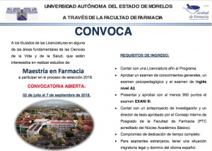 Maestría en Farmacia 2019-1