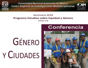 Conferencia: GÉNERO Y CIUDADES