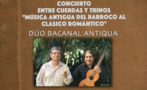 Concierto entre cuerdas y trinos " Música Antigua del Barroco al Clásico Romántico"