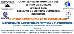 Maestría en Ingeniería Eléctrica y Electrónica 2019