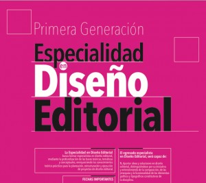 Especialidad en Diseño Editorial