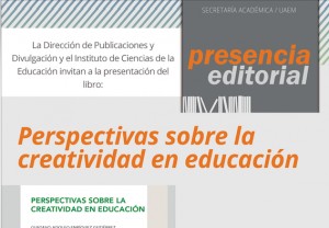 Prestación del libro: Perspectivas sobre la creatividad en educación