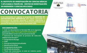 Maestría en Sustentabilidad Energética