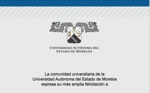 Felicitación Rector UAEM 02/08/2019 Ing. Química e Industrial