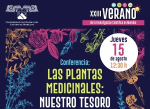 Conferencia: "Las plantas medicinales: Nuestro tesoro olvidado"