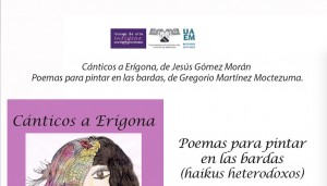 Presentación del Libro: Cánticos a Erígona