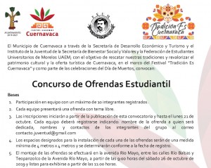 Concurso de ofrendas estudiantil 2019
