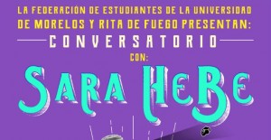 Conversatorio de Sara Hebe con Batallones Femeninos