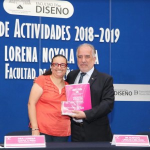 Presenta informe de actividades Lorena Noyola al frente de la Facultad de Diseño