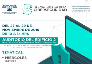 5ta. Semana Nacional de la Ciberseguridad