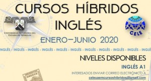 Cursos Híbridos de Inglés Enero - Junio 2020 CELE Cuernavaca