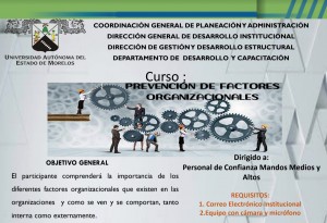 Prevención de factores organizacionales