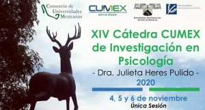 XIV Cátedra CUMEX de Psicología - Dra. Julieta Heres Pulido - 2020