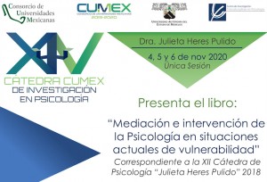 Presentación del libro: Mediación e intervención de la Psicología en situaciones actuales de vulnerabilidad