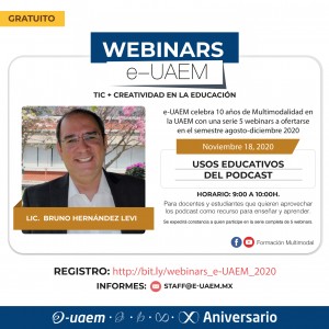 Webinars TIC + CREATIVIDAD EN LA EDUCACIÓN