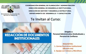 Curso: Redacción de Documentos Institucionales