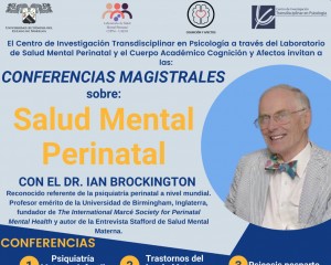 Conferencias Magistrales sobre: Salud Mental Perinatal