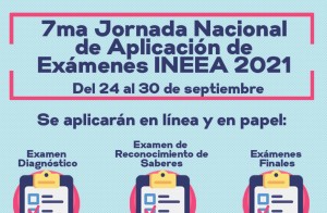 7ma Jornada de Aplicación de Exámenes INEEA 2021