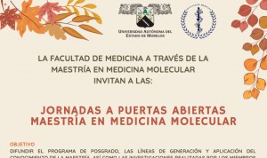 Jornada a Puertas Abiertas Maestría en Medicina Molecular