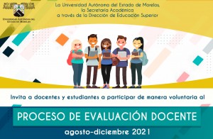Proceso de Evaluación Docente Agosto - Diciembre 2021