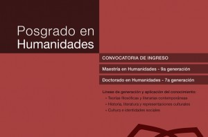 Posgrado en Humanidades 2022