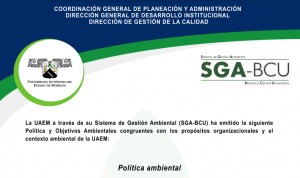 Actualización de la Política y los Objetivos Ambientales del Sistema de Gestión Ambiental SGA-BCU