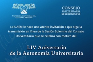 LIV Aniversario de la Autonomía Universitaria