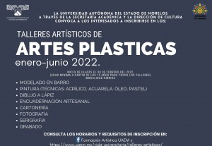 Talleres Artísticos de Artes Plásticas Enero - Junio 2022