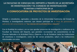 II Convocatoria de proyectos de investigación de la FCD