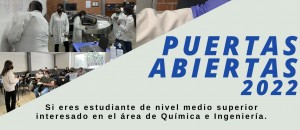 Facultad de Ciencias Químicas e Ingeniería | Puertas Abiertas 2022