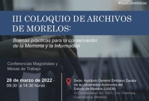 III Coloquio de Archivos de Morelos
