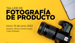Taller de fotografía de producto