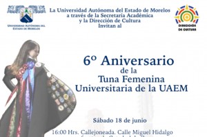 6º Aniversario de la TUNA Femenina de la UAEM