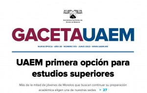 Gaceta UAEM núm. 513