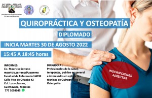 Diplomado Quiropráctica y Osteopatía