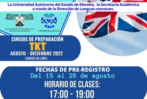 Curso de preparación para aplicar el Teaching Knowledge Test (TKT) | agosto - diciembre 2022