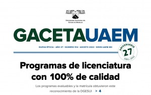Gaceta UAEM núm. 514