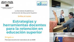 Curso-taller: “Estrategias y herramientas docentes para la retención en educación superior”