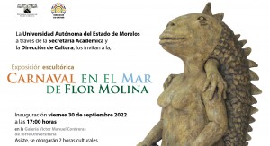 Exposición escultórica: Carnaval en el Mar de Flor Molina