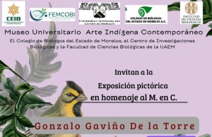 Exposición pictórica en homenaje al M. en C. Gonzalo Gaviño De la Torre