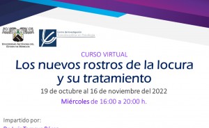 Curso Virtual: Los nuevos rostros de la locura y su tratamiento