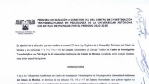 Proceso de elección a director (a) del CITPsi 2022-2025