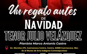 Concierto "Un regalo antes de Navidad" - Tenor Julio Velázquez