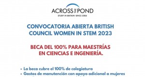 British Council | Convocatoria “Women in Stem 2023”