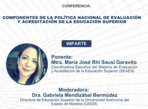 Conferencia "Componentes de la política nacional de evaluación y acreditación de la educación superior"