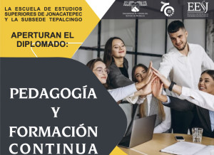 Diplomado en Pedagogía y formación continua
